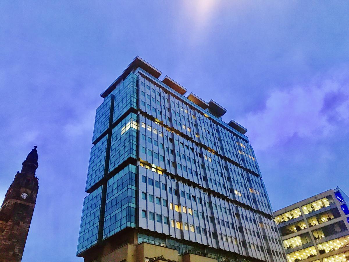 Glasgow Central Station Skyline Apartment With Parking ภายนอก รูปภาพ