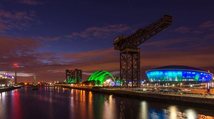 Glasgow Central Station Skyline Apartment With Parking ห้อง รูปภาพ