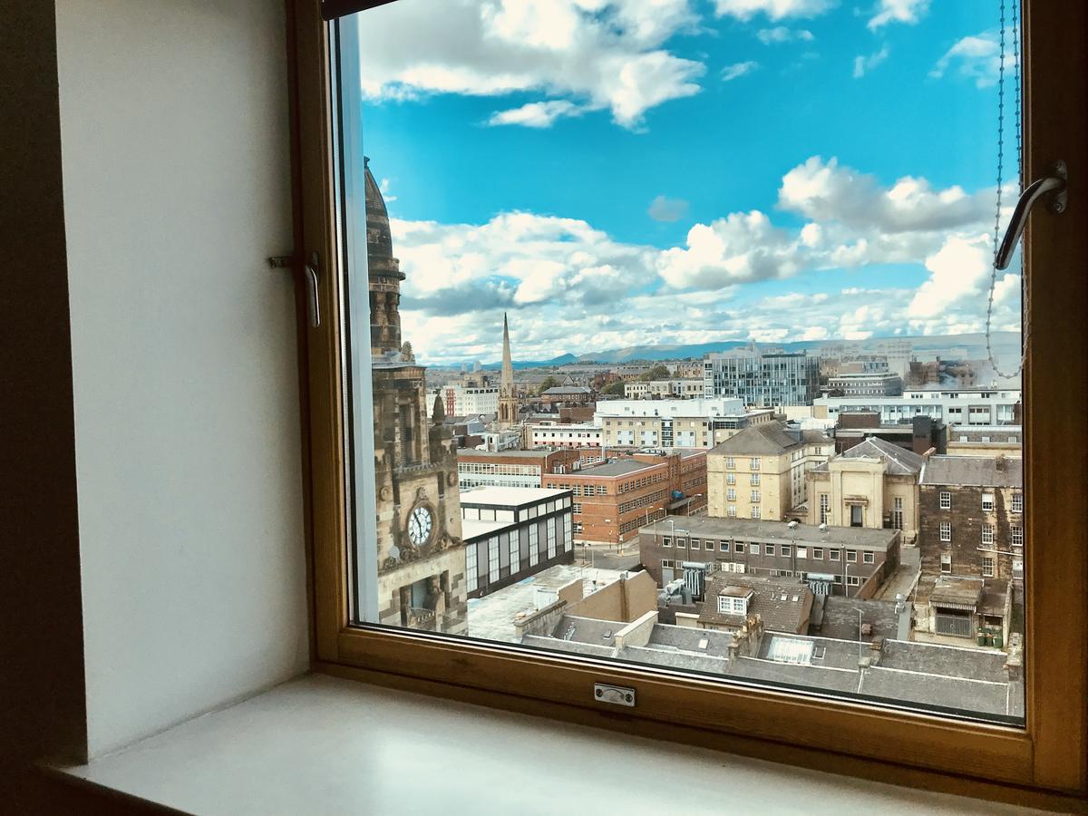 Glasgow Central Station Skyline Apartment With Parking ภายนอก รูปภาพ
