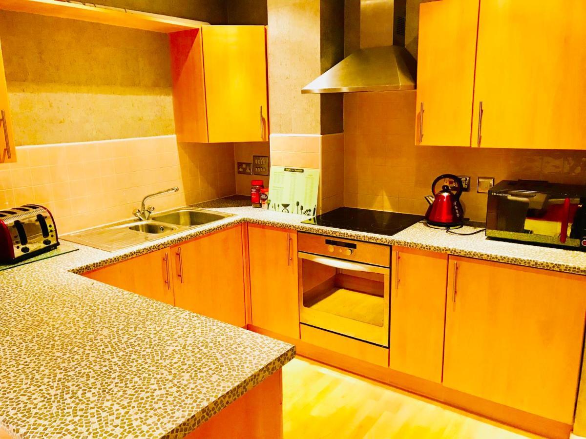 Glasgow Central Station Skyline Apartment With Parking ห้อง รูปภาพ